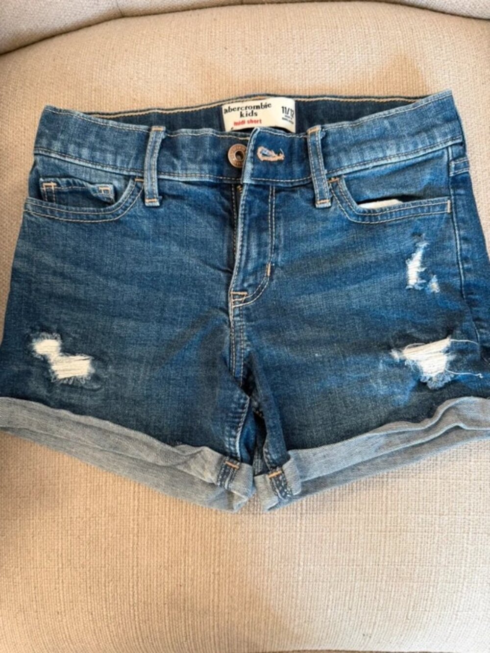 Abercrombie Girls Jean Shorts